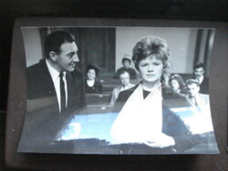 Krencsey Marianne + Sinkovits Imre nagy filmfotó 27x19 cm