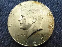 USA Kennedy half dollar .400 ezüst 1/2 Dollár 1965
