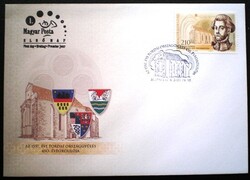 F4880-1 / 2007 A Tordai és a Marosvásárhelyi országgyűlés bélyegsor FDC-ken
