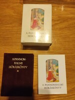 A Pannonhalmi Hóráskönyv -dobozában.
