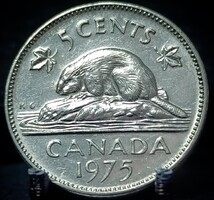 Kanada 5 cent, 1975 03B2