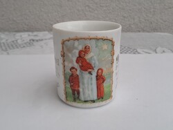 Extrém ritka hadi árvák bögre 1914-1915