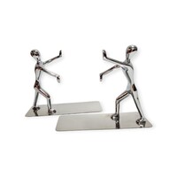 Króm design könyvtámasz pár - 52885