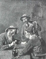 Ismeretlen művész „Kockázók”