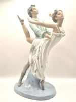 Lladro Nao balerina táncos páros 33cm