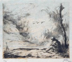 Ismeretlen művész „Álmodozó”