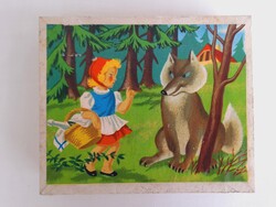 Retro fa kocka kirakojatek