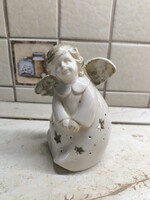 Angyalkás mécsestartó , karácsonyi dísz eladó!