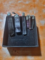 Ásvány medálok ezüst akasztóval