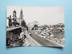 Képeslap (47) - Németország (NDK) - Drezda - "Európa erkélye" 1960-as évek