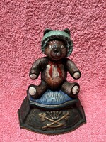 Maci, mackó ajtóstop, ajtóütköző