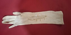 1900-as évek eleji magyar női bőrkesztyűk eredeti Pikler Menyhért dobozzal