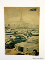 1962 március 15  /  autó-motor  /  Újság - Magyar / Havilap. Szs.:  1672