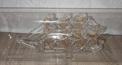 Fused Glass Ship Model