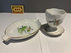 Herendi hecsedli tojástartó//hamutál