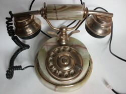 OLASZ  TELEFON KÉSZÜLÉK - ónix -  Működik!