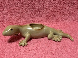 Partylite kerámia gekkó dísztárgy,mécsestartó