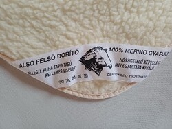 Merino gyapjú takaró