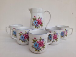 Alfoldi porcelan kancso bogrekkel