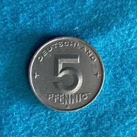 Németország - Germany - 5 pfennig - 1950 coin