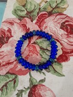 Horvàth Màrton hibàtlan kèk üvegből kèszült karkötő