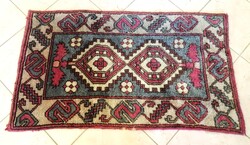 Antik kézi afgán SZŐNYEG, FALISZŐNYEG - 60x105 cm