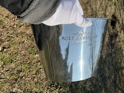 Moët & Chandon ón pezsgőveder – vintage dupla magnum méretű champagne jégkád az 1980-as évekből