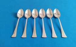 Ezüst 6 darab teáskanál