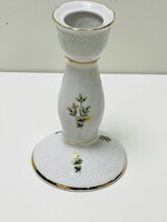 Hollóházi Erika mintás gyertyatartó