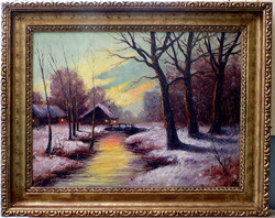 Feloldatlan szignóval 1920-körül: Garantáltan eredeti