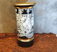 Szász Endre hollóházi Pillangós váza 26 cm -gyűjteményből!