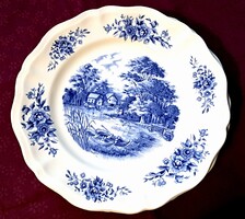 Francia porcelán tányérok 25 cm átmérőjűek