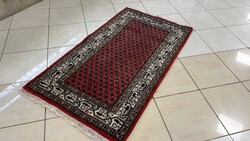 4215 Hindu Mir kézi gyapjú perzsa szőnyeg 80X160CM