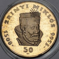 Zrínyi Miklós 50 Forint 1966 PP