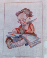 Kivarrható tűgobelin alap