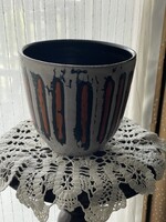 Nagyméretű Gorka Lívia kerámia kaspó