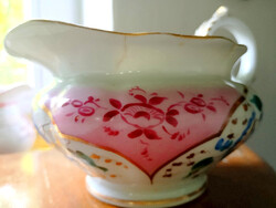 BIEDER KÉZIFESTETT hatalmas TEJKIÖNTŐ - Art&Decoration