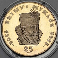 Zrínyi Miklós 25 Forint 1966 PP