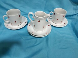 Tündéri katicás porcelánok.