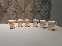 Becher's liqueur likőrös pohár készlet, 6 db egyben