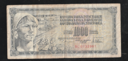 1000 Jugoszláv Dínár 1978