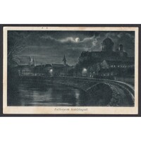 Magyarország,Esztergom - holdfénynél 1935