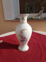 Hollóházi,virágos, nagy váza..30 cm,,Hibátlan,,Akcíóban..