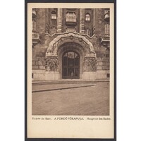 Magyarország,Budapest XI. - Szent Gellért szálloda - Fürdő kapuja 1928