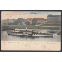 Németország,Drezda - II. Vilmos császár folyami gőzhajó 1905