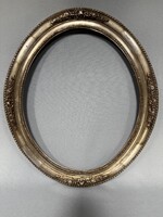 Antik képkeret, ezüstözött, teljesen felújított hibátlan állapotban