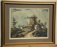 (N) Görög Rezső (1930-2014) : Régi malom