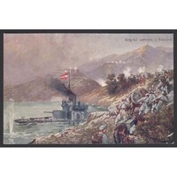 Szerbia,Belgrád ostroma a Száváról 1915