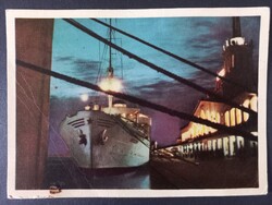 Régi orosz képeslap Szocsi. Tengerészeti Állomás 1962