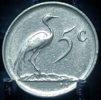 Dél-Afrika 5 cent, 1977 D11F2